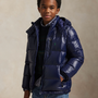 The Gorham Glossed Down Jacket Navy