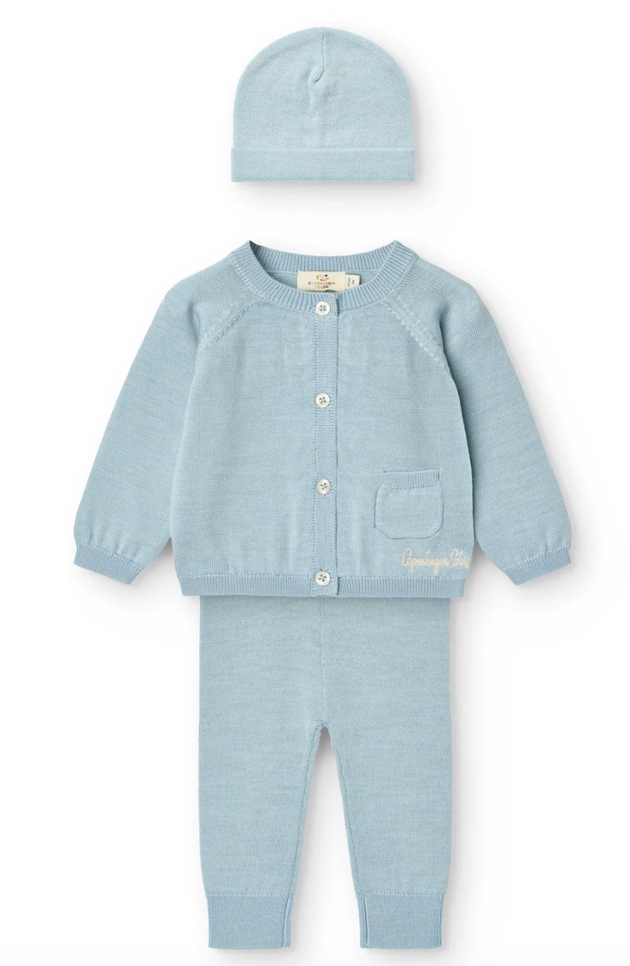Sett Classic Merino Dusty Blue
