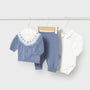 Sett 3-deler Knit Cloud
