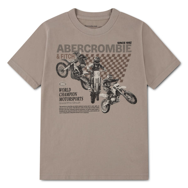 T-skjorte World Champion Bike Simply Taupe