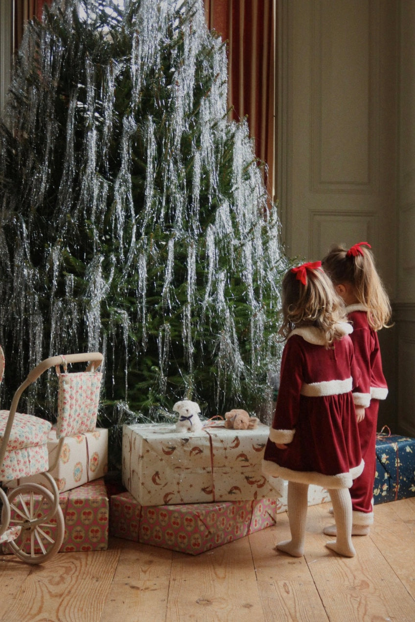 Sett Christmas Red Dahlia