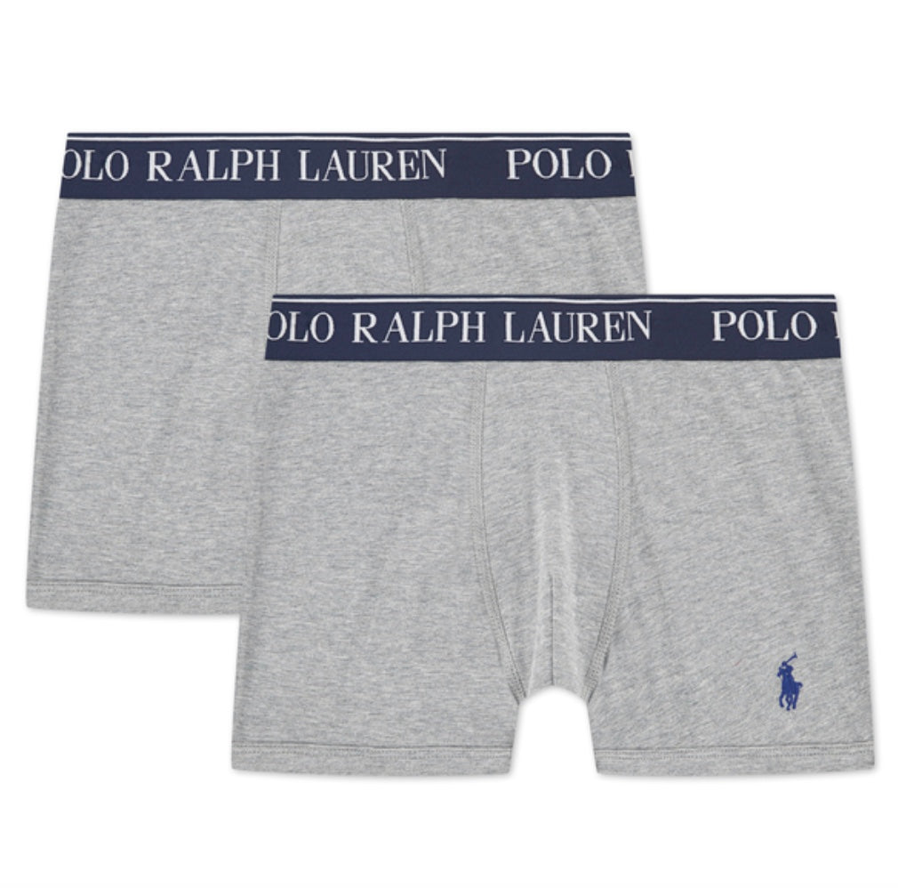 Boxer 2 pk. Cotton Strech Andover Heather