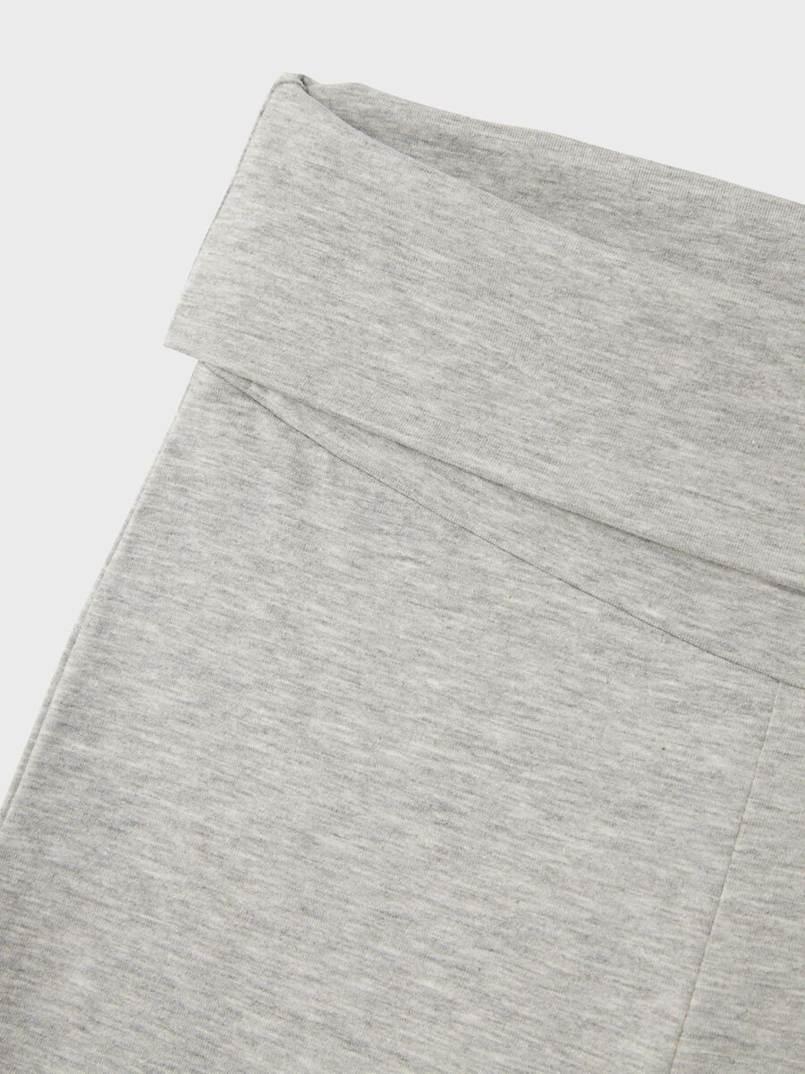Bukse Yogapant Benecicte Bootcut Grey Melange