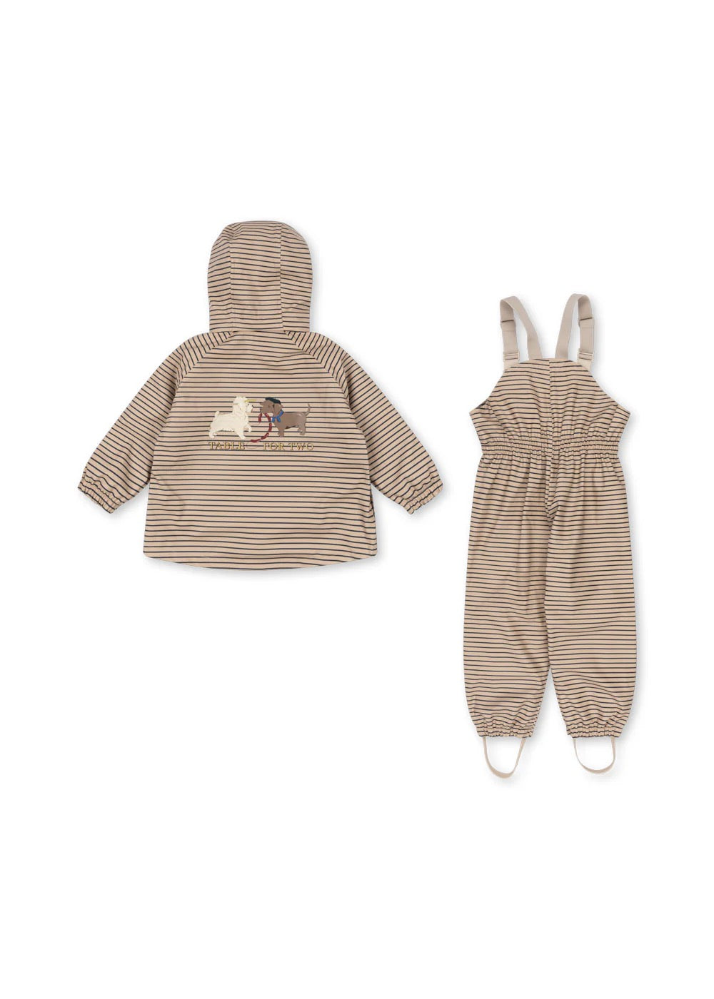 Regnsett Palme Dog Stripe La Mer