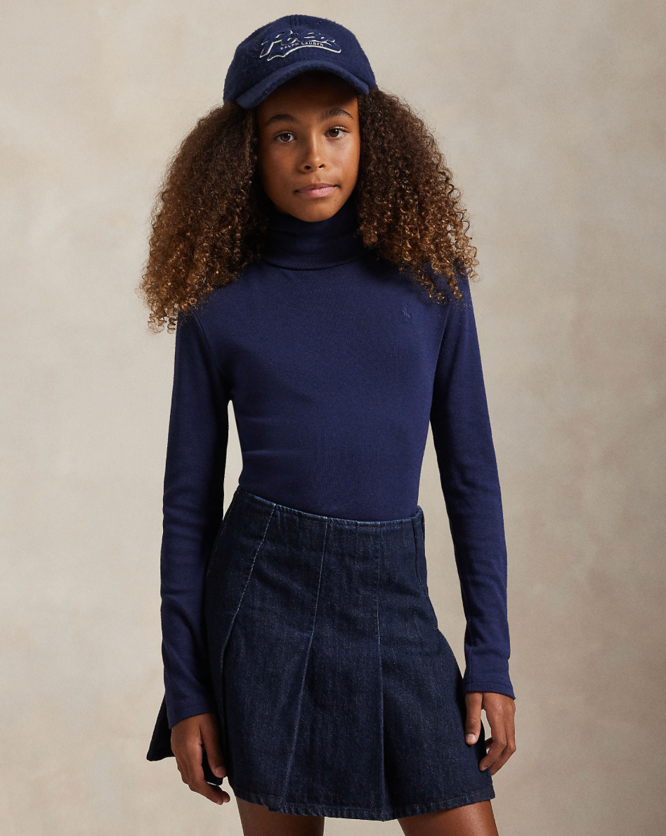 Genser Turtleneck Newport Navy