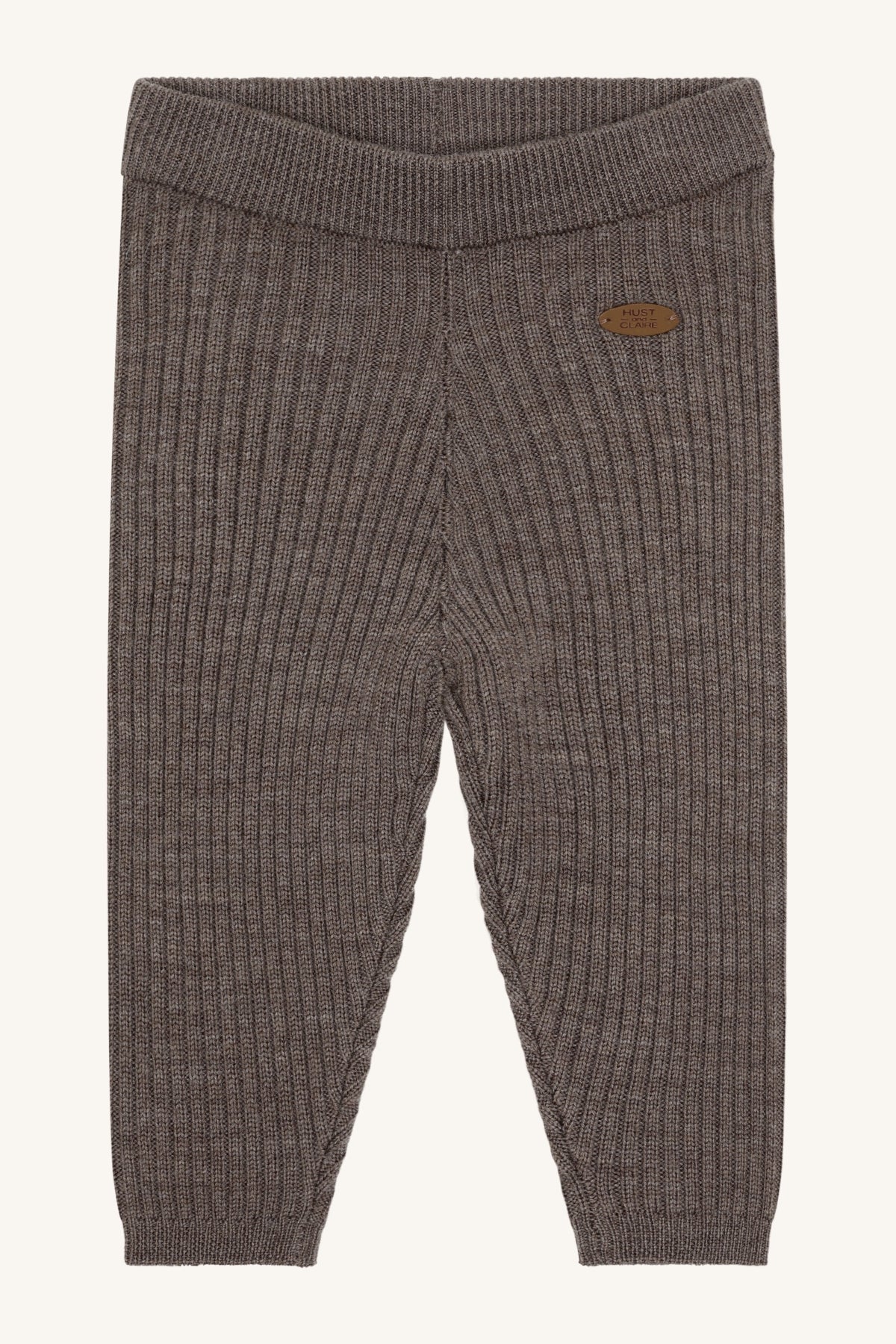 Bukse Lui Wool Rib Deer Melange
