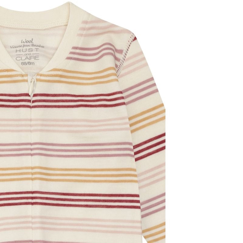 Heldress Manu Zip 3 Stripes Off White