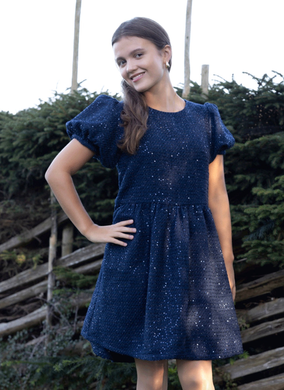 Kjole Sofie Midnight Navy