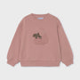 Genser Pullover Puppy Pastel Pink