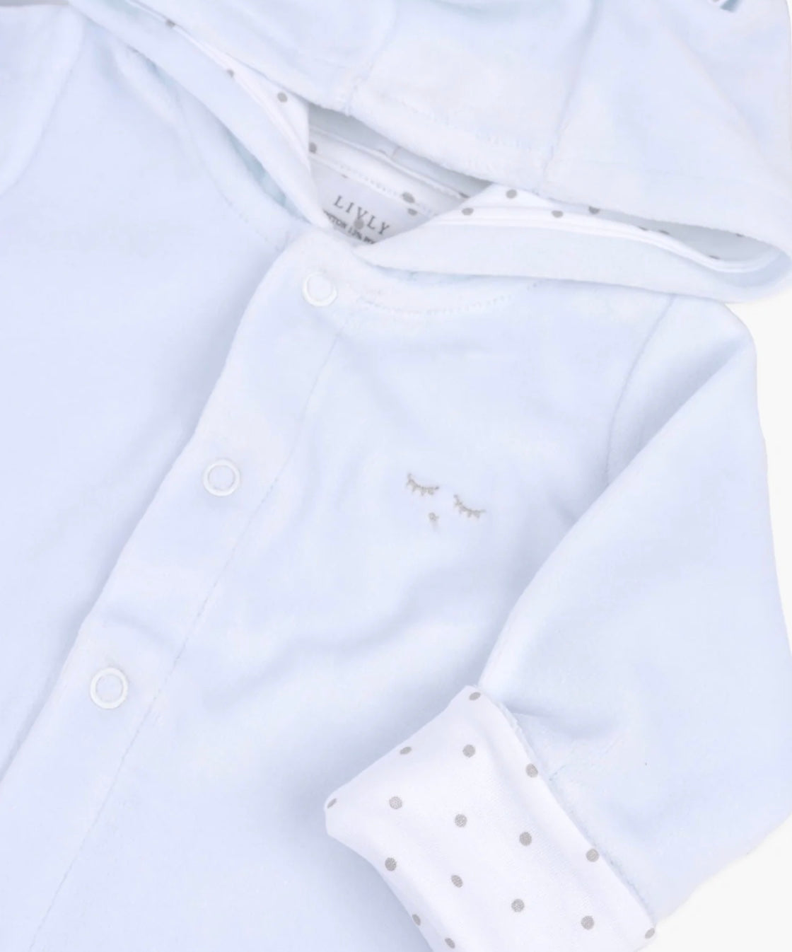 Heldress Plush Bunny Overall Blue