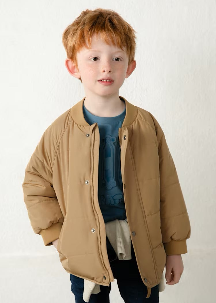 Jakke Bomber Lightweight Biscuit