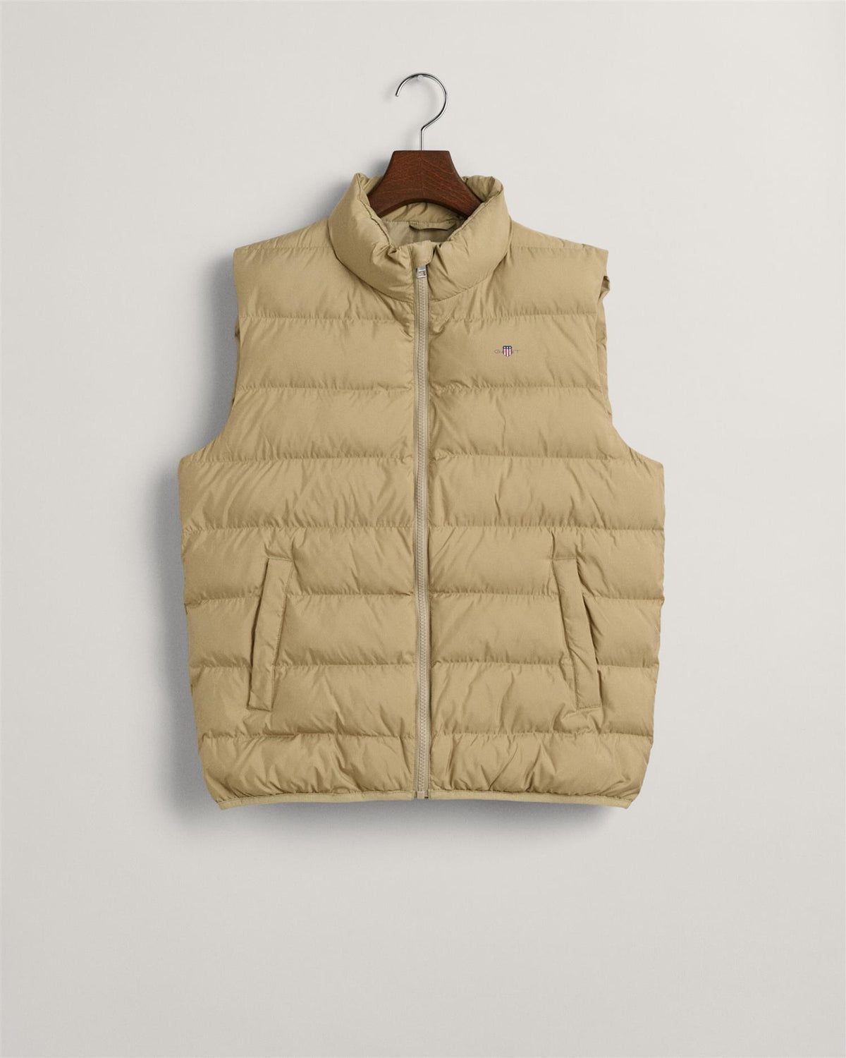 Vest Light Padded Shield Beige Green