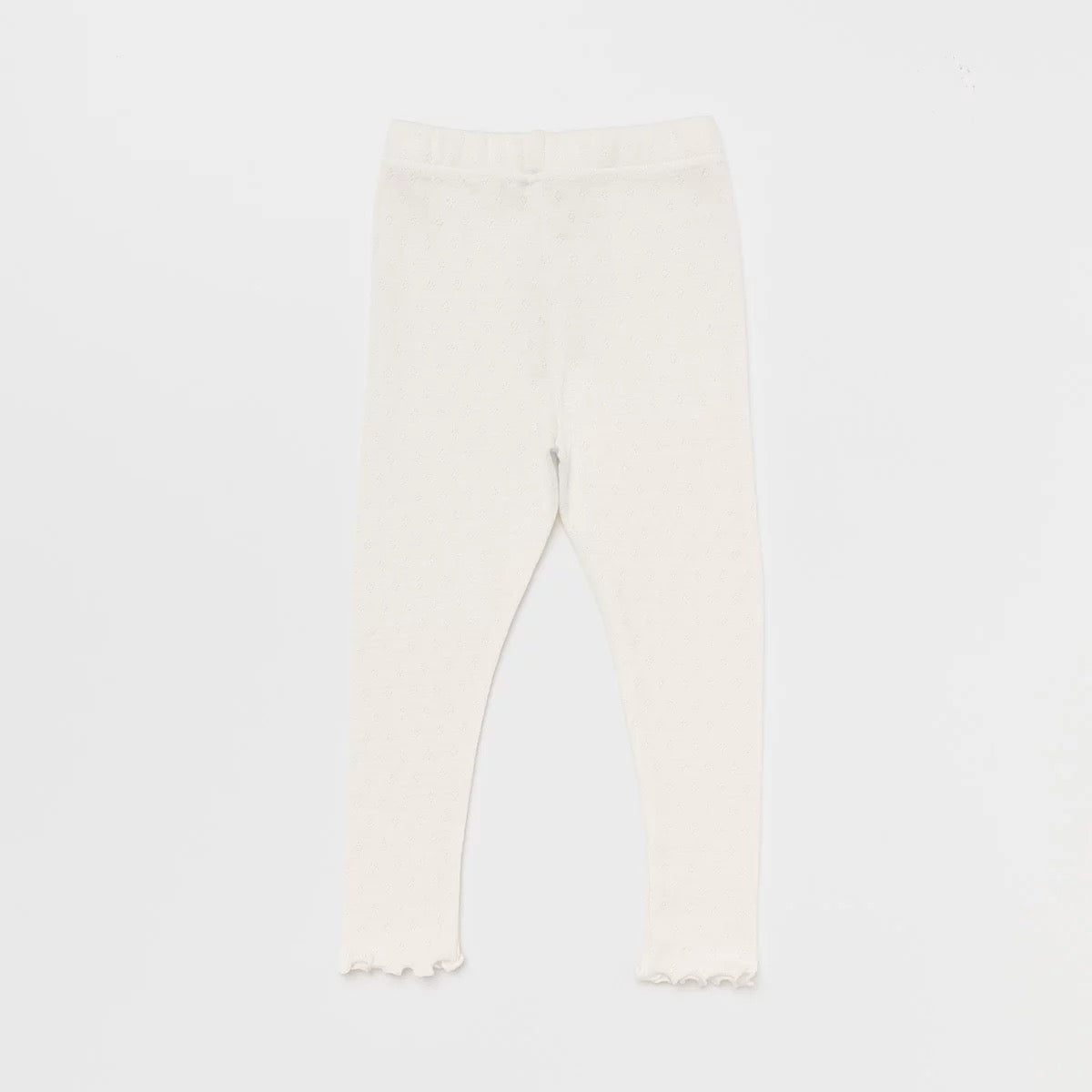 Leggings Ull July Hvit