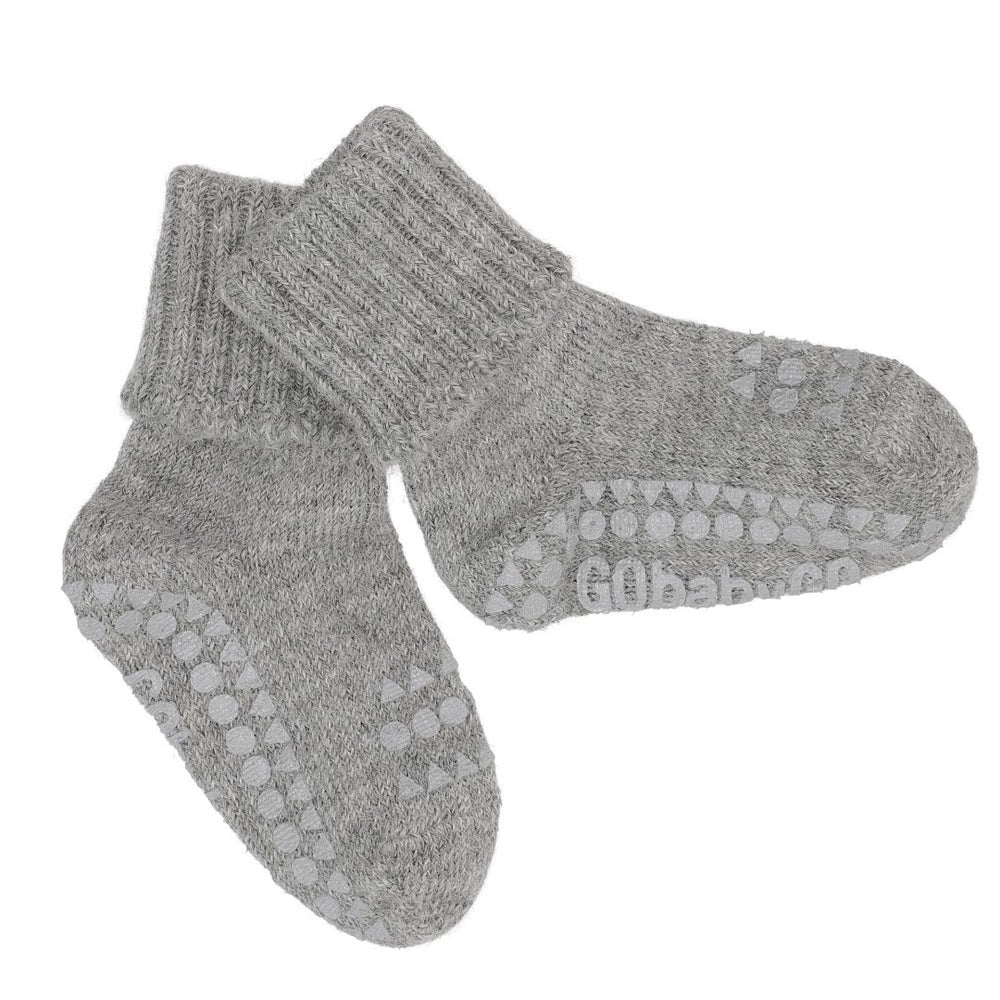 Antiskli Sokker Alpakka Grey Melange