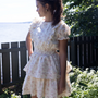 Kjole Ane Printed Off White Print