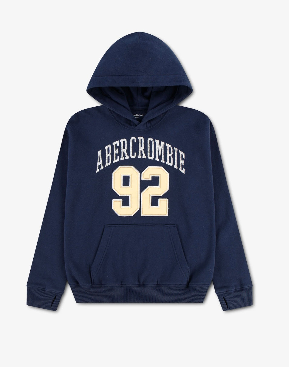 Hettegenser Logo Navy Blazer