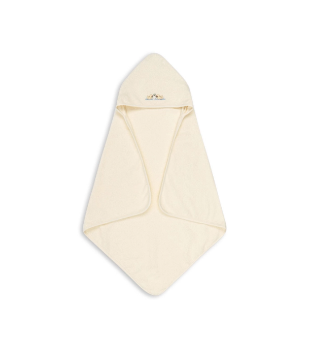 Babyhåndkle m/hette Figo Antique White