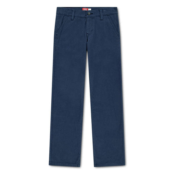 Bukse Chino Relaxed Straight Dress Blues