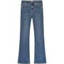 Bukse GRAlabama Stitch Low Flare Blue
