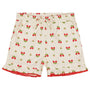Shorts Sofia Soft White Berry