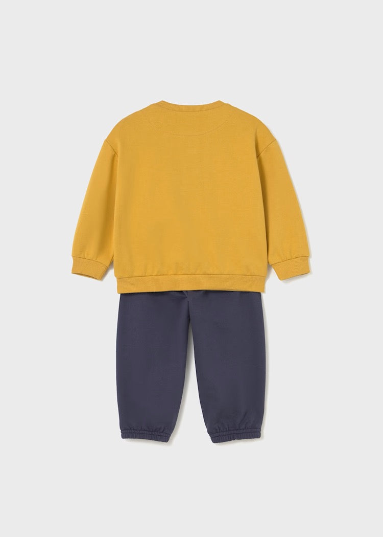 Sett 2-deler Traktor Mustard