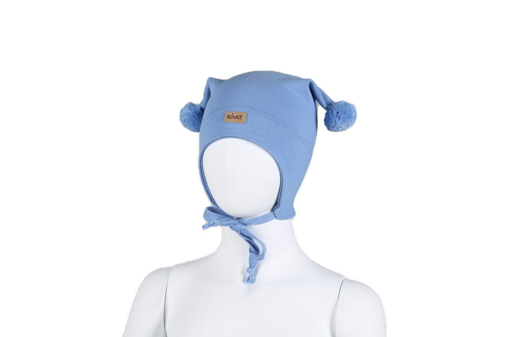 Knytelue Skinnlapp Lyseblå