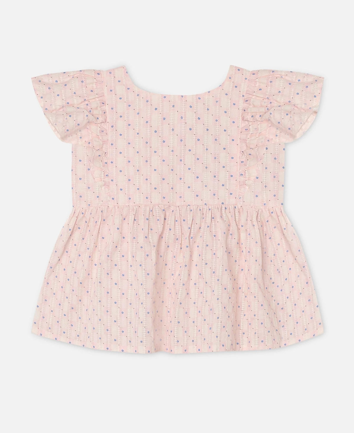 Topp Zorro Chalk Pink Check Aop