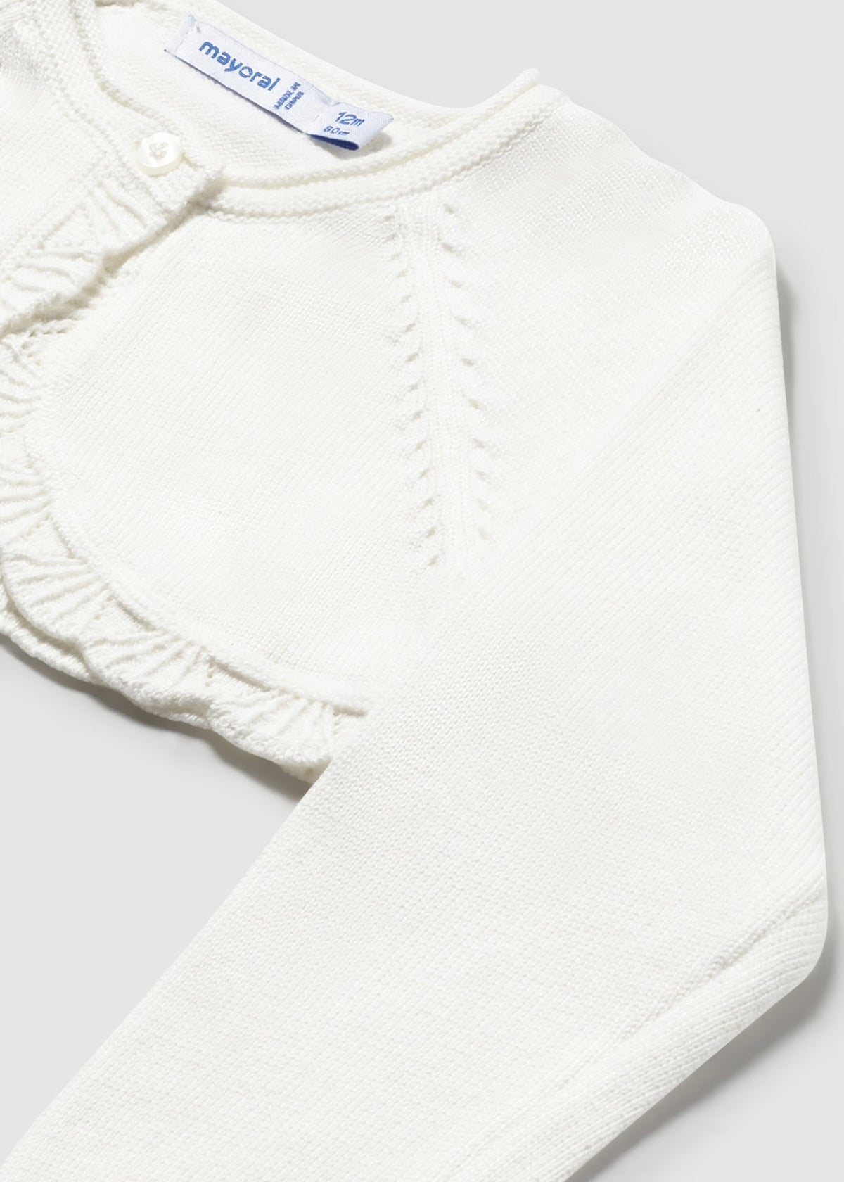 Cardigan Tricot Crudo