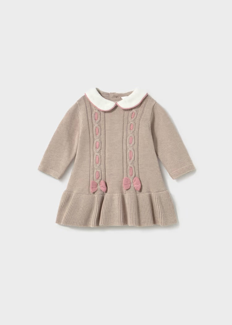 Kjole Knit Tricot Mocca