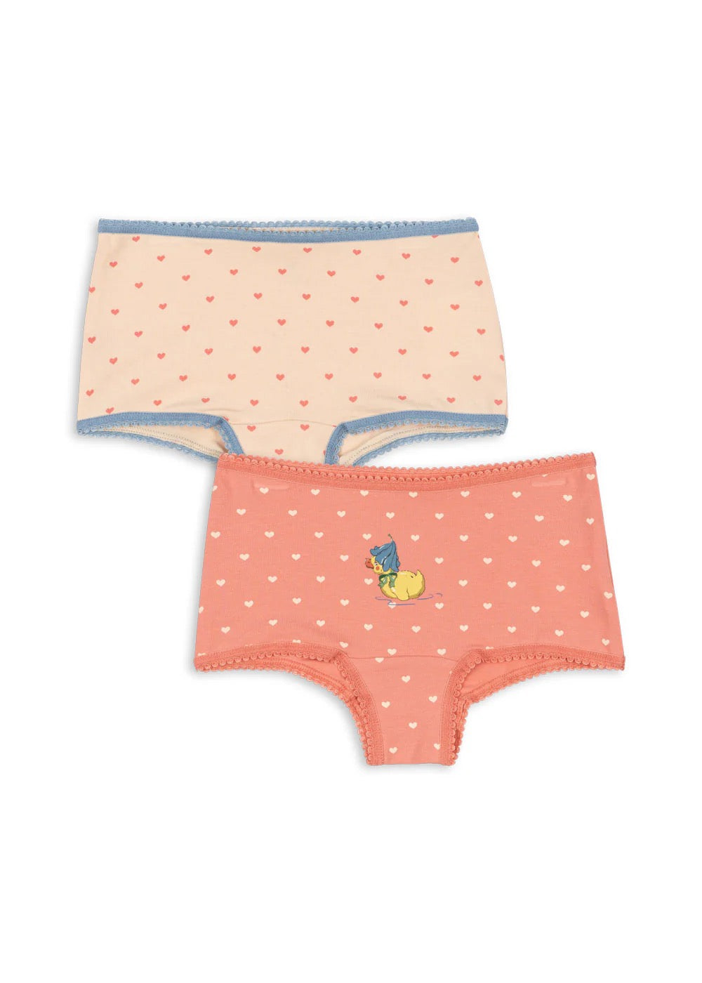 Truser 2pk Basic Hipster Coeur Lantana/Teddy Coeur
