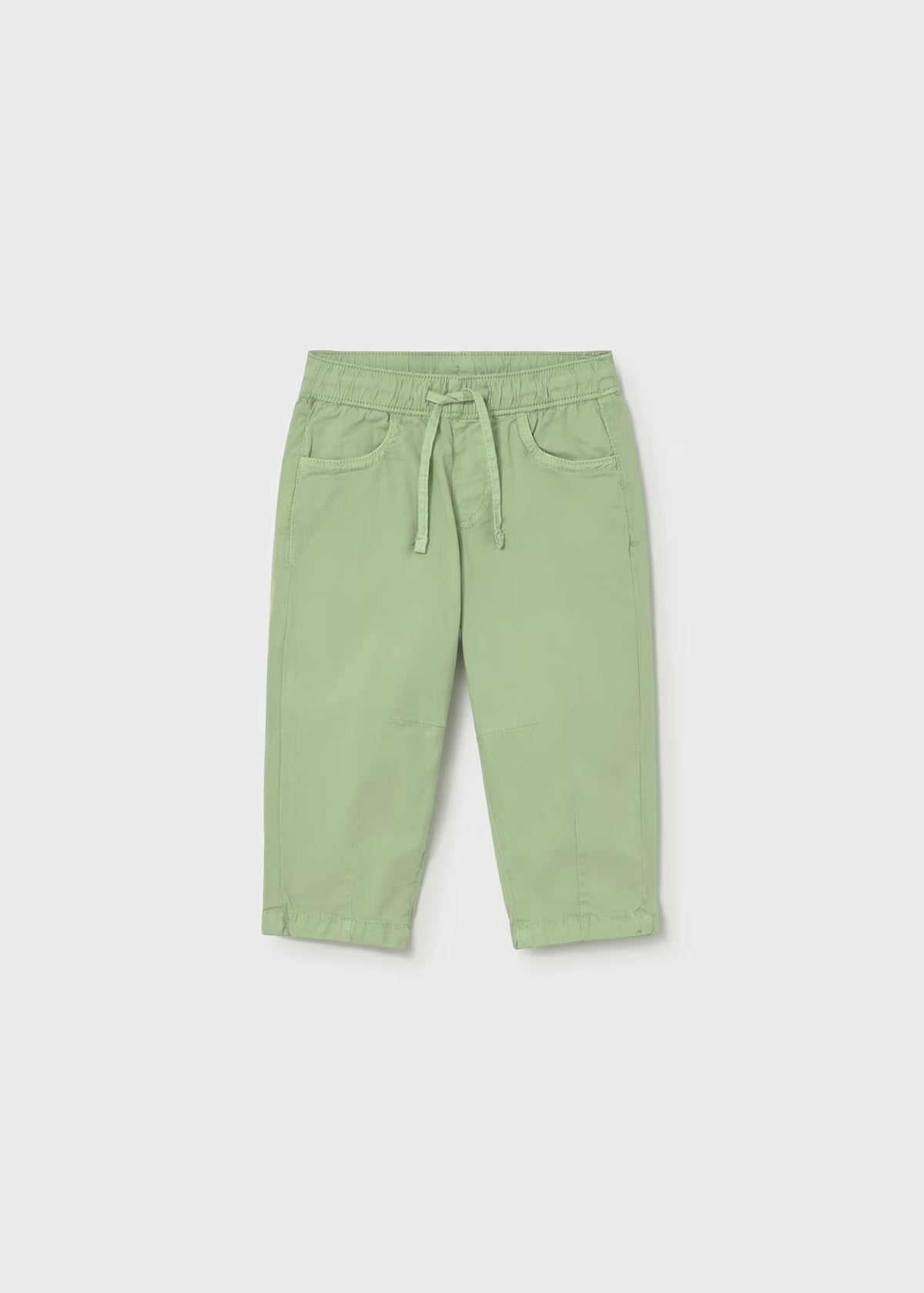 Bukse Poplin Straight Matcha