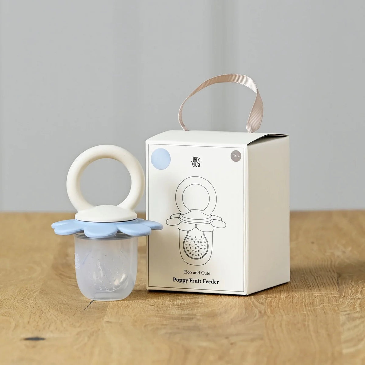 Fruktsmokk Poppy Fruit Feeder Cream/Pale Blue