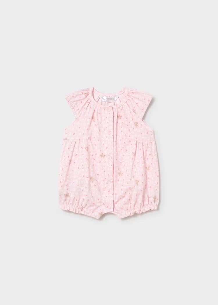 Romper Newborn Baby Rose