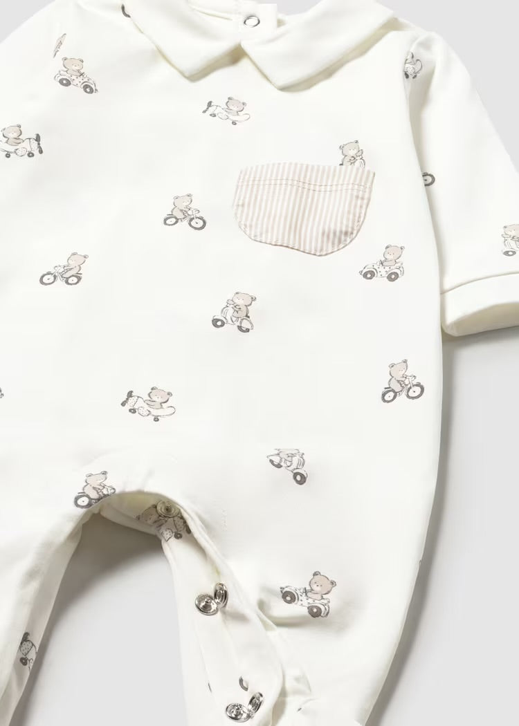 Sparkedress Newborn Bamse Natural