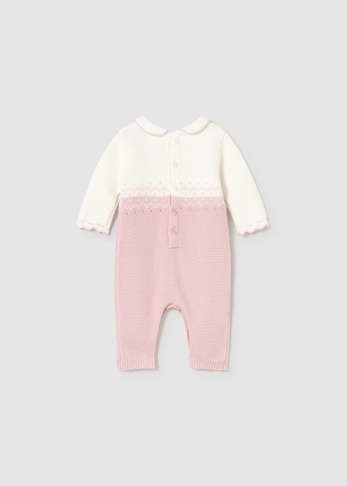 Sparkedress Knit Romper Quartz