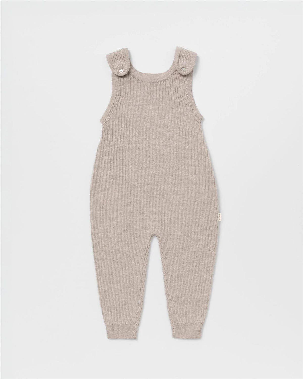 Sparkebukse Overall Rib Light Lys Beige