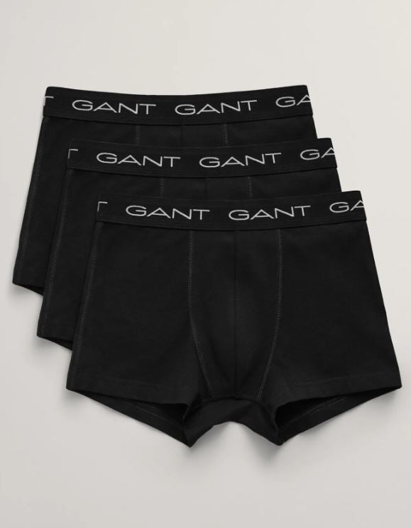 Trunk 3-Pack Boksershorts Svart