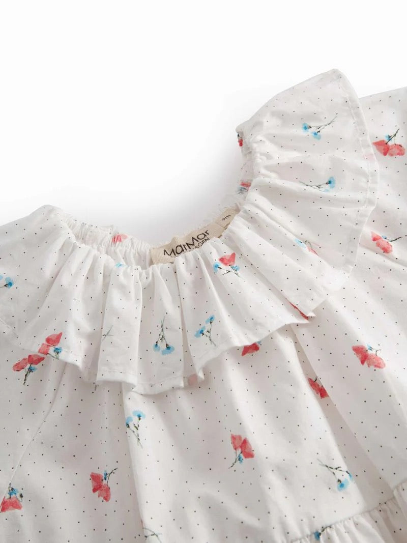 Kjole Dalino Poplin Poppy