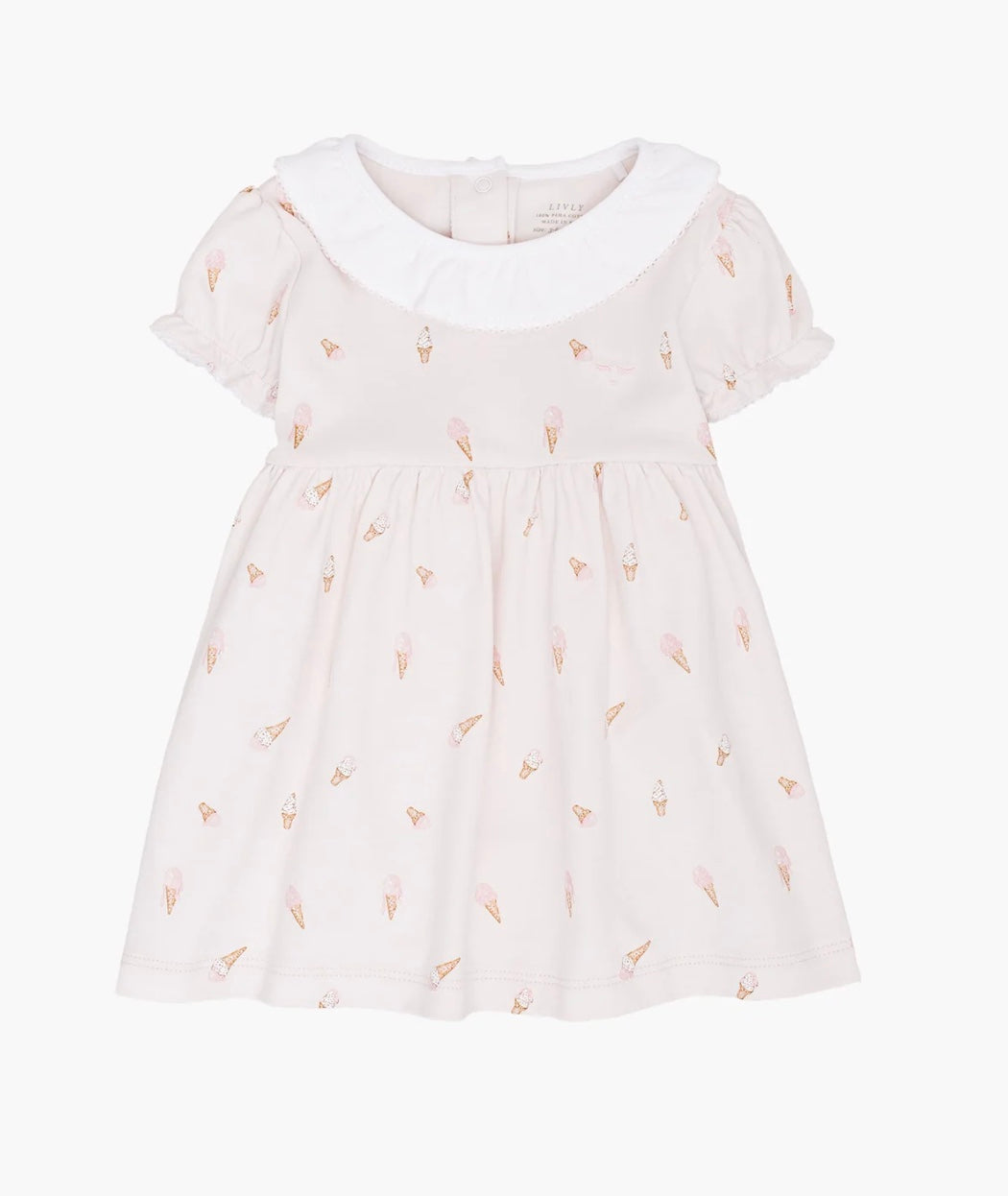Kjole Ice Cram Baby Pink