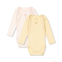 Body Perla 2pk Banana Crepe/Creole Pink