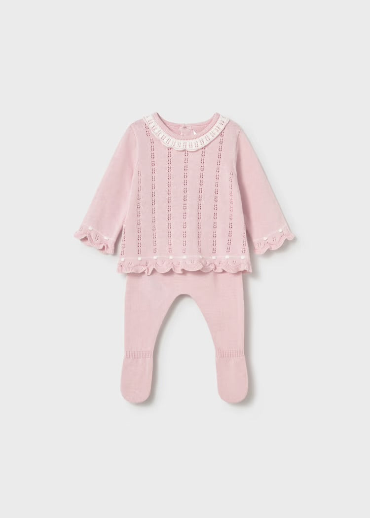 Sett Knit Genser & Bukse Crystal
