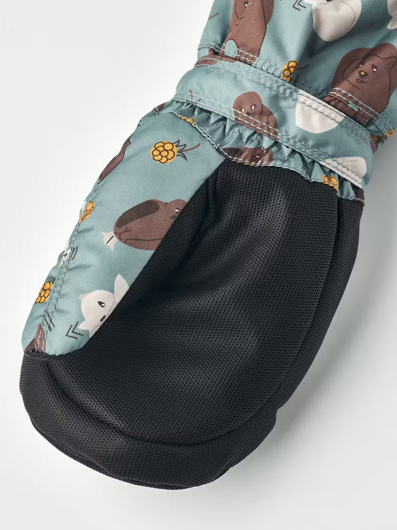 Votter Baby Zip Long Sea Blue Print