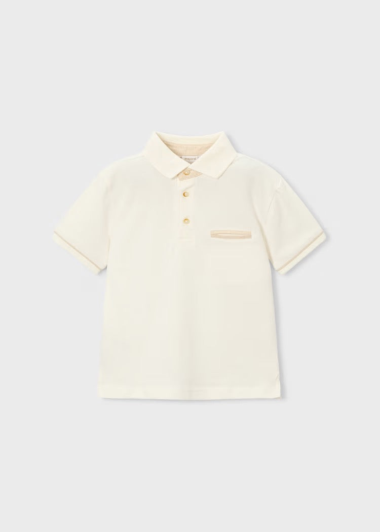 T-skjorte Polo Suiting Cream