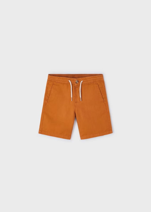 Shorts Linen Bermuda Paprika