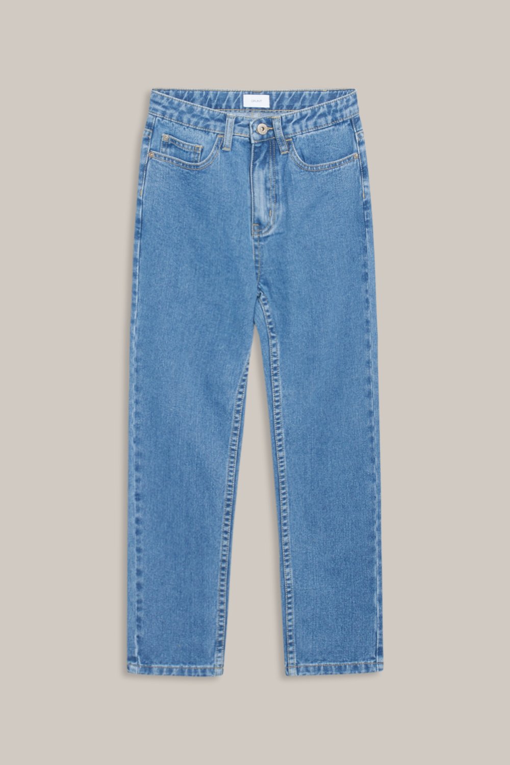 Bukse Mom Autentic Blue