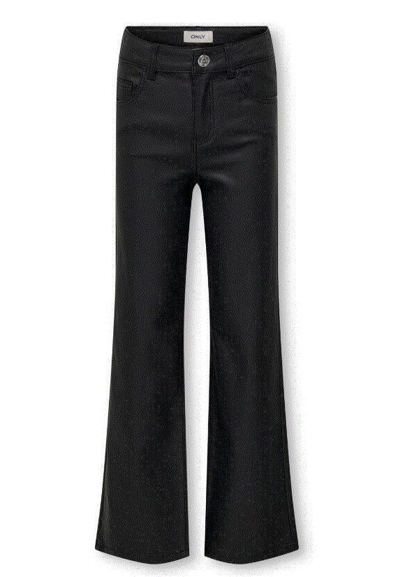 Bukse Juicy-Nya Wide Coated Black