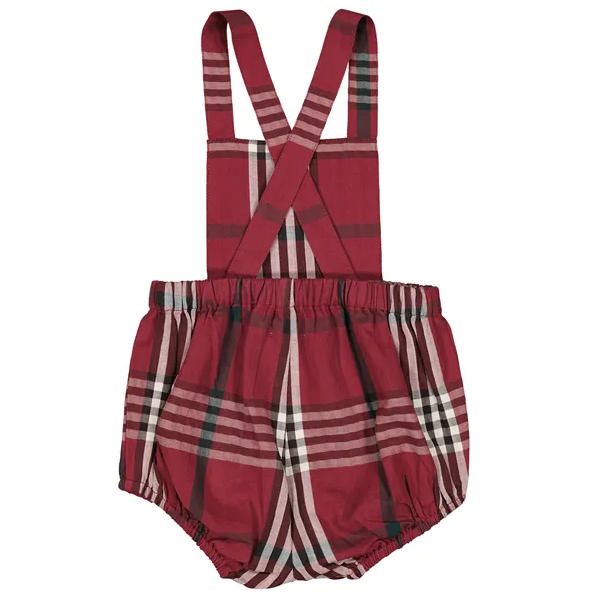 Romper Check Roras Ruter Rød