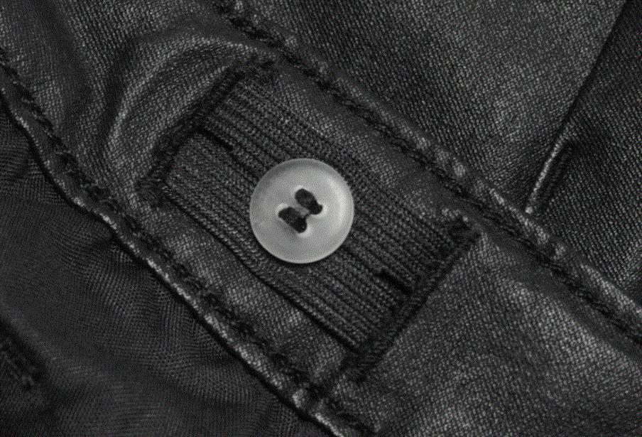 Bukse Juicy-Nya Wide Coated Black