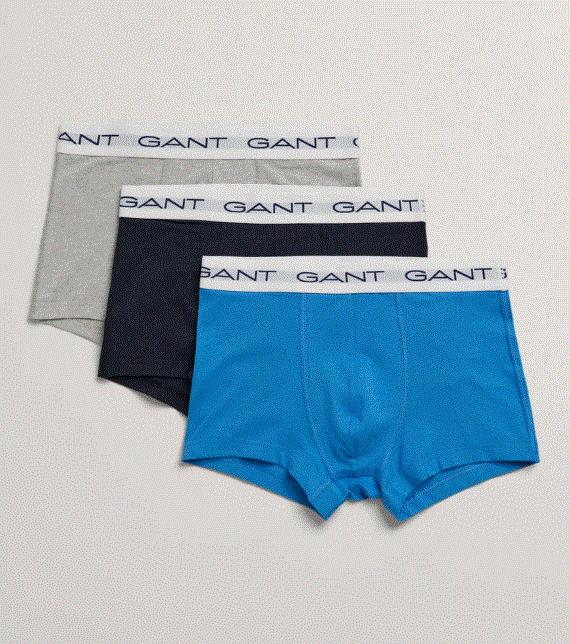 Boxer 3. pk Trunk Day Blue