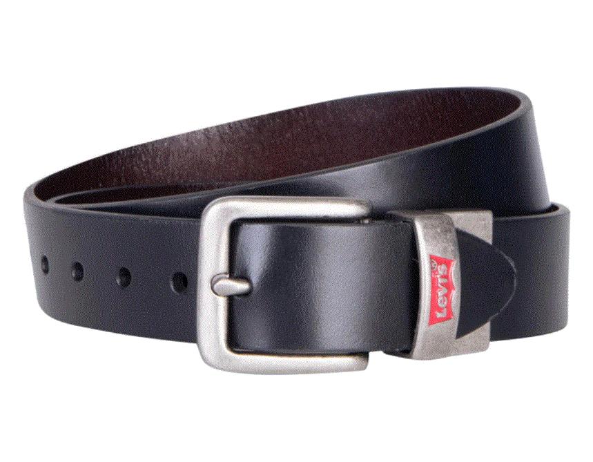 Belte Skinn Reversible Black